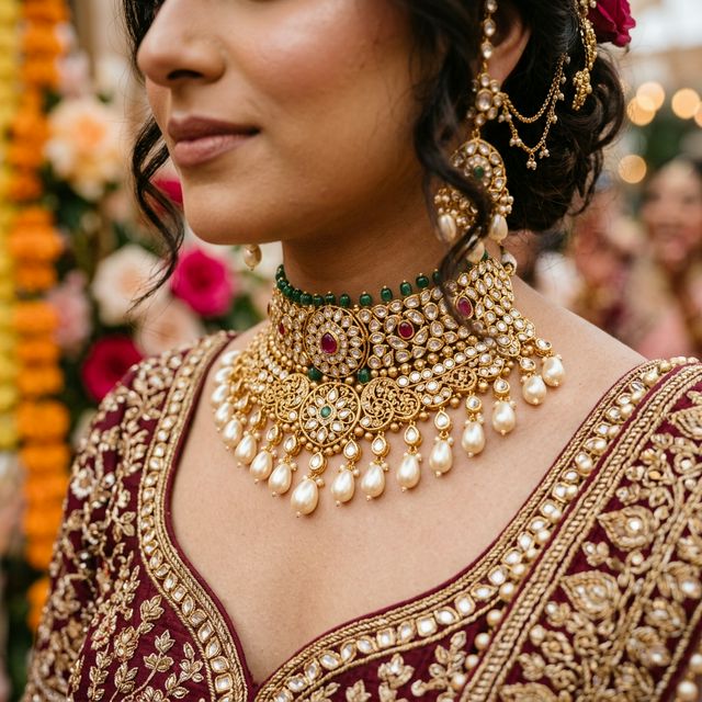 Royal Gold Choker