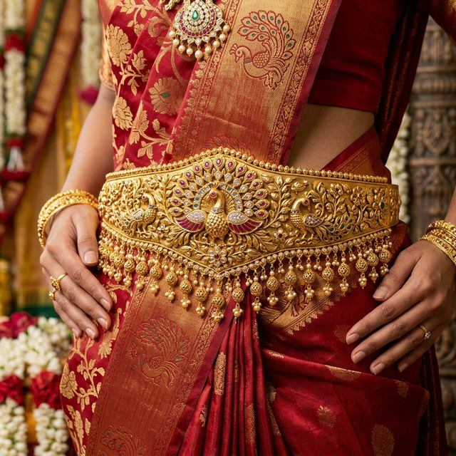 Gold Waist Belt